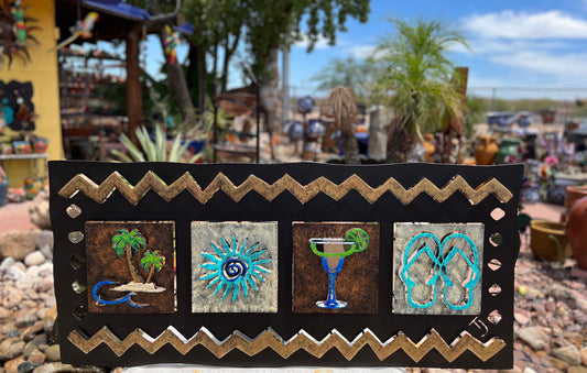STORY TELLER (PALMS/SUN/MARGARITA/FLIPFLOPS)
